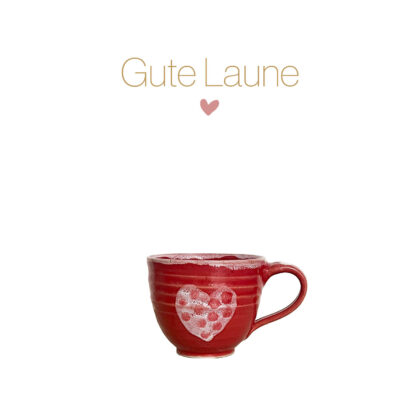 Keramiktasse "Gute Laune" – Bild 6