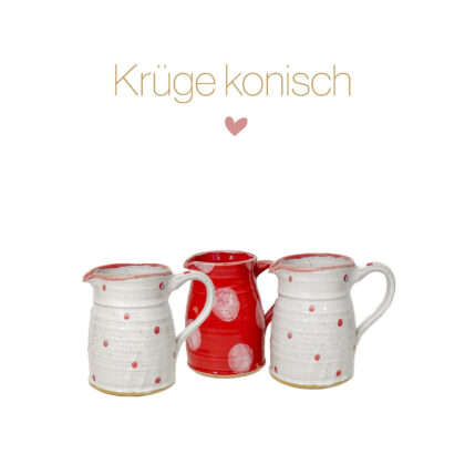 Keramikkrug konisch
