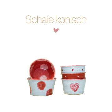 Keramikschale konisch