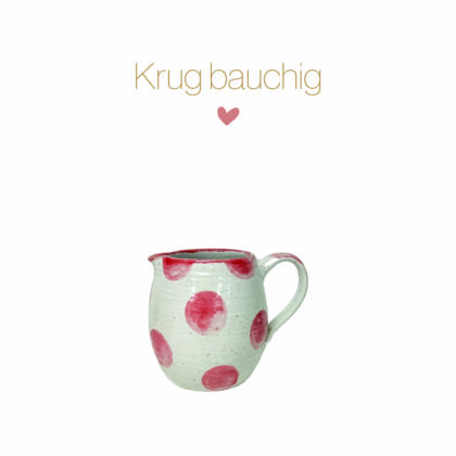 Keramikkrug bauchig – Bild 4