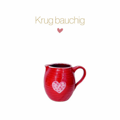 Keramikkrug bauchig – Bild 6