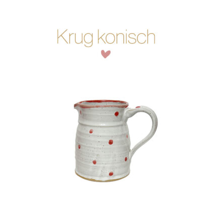 Keramikkrug konisch – Bild 2