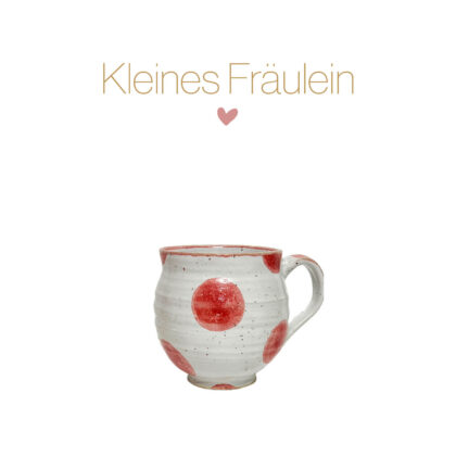 Keramiktasse "Kleines Fräulein" – Bild 4