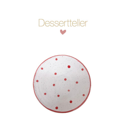 Keramikdessertteller – Bild 2