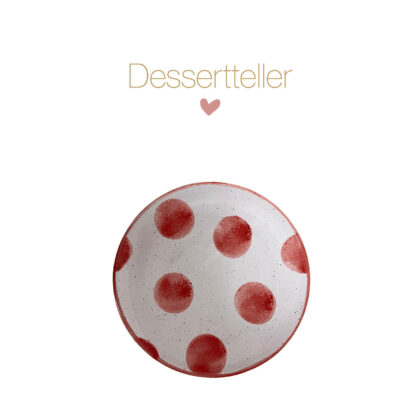 Keramikdessertteller – Bild 4