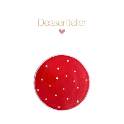 Keramikdessertteller – Bild 5