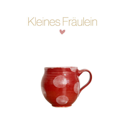 Keramiktasse "Kleines Fräulein" – Bild 7