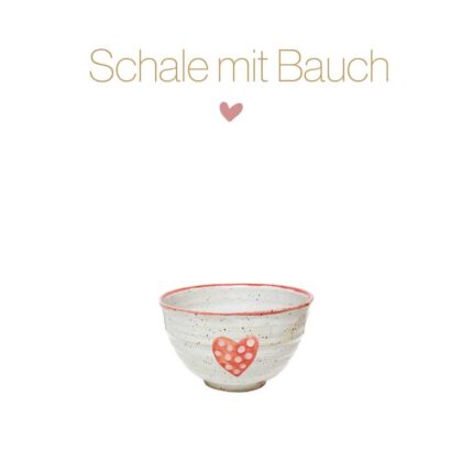 Keramikschale bauchig – Bild 3