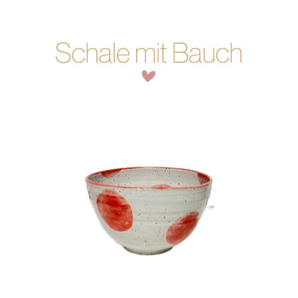Keramikschale bauchig – Bild 4