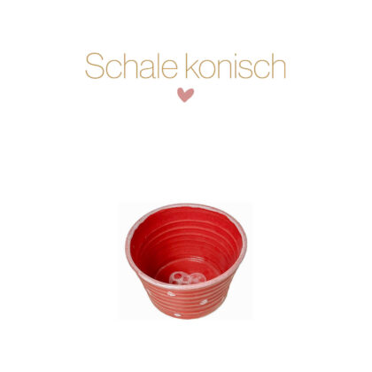 Keramikschale konisch – Bild 5