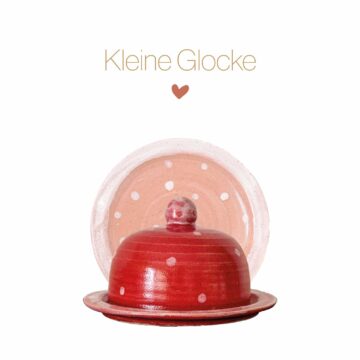 Kleine Glocke für Käse oder ein halbes Stück Butter