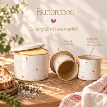Französische Butterdose