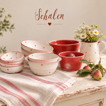 Schalen und Schüsseln