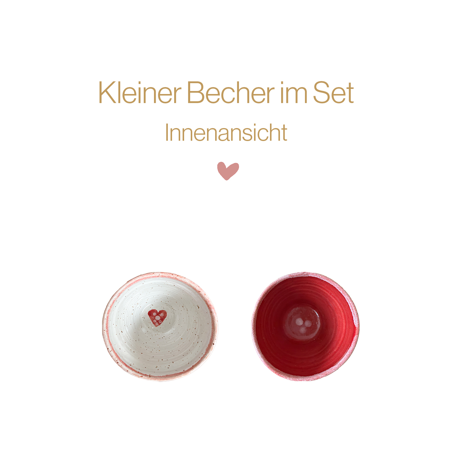 Kleiner Becher im Set – Bild 3
